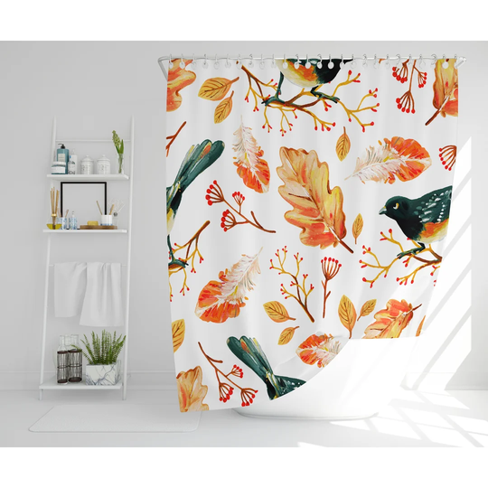 Rabat Polyester Shower Curtain Set