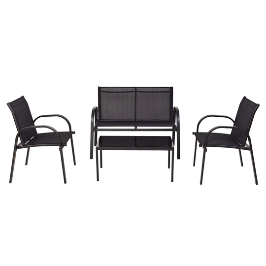 Wahkon 4 Seater Sofa Set