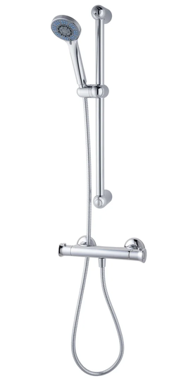 Abba Thermostatic Shower with Slider Rail