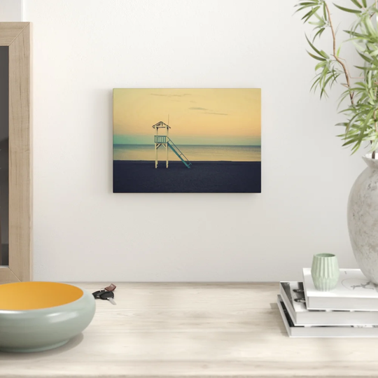 'Beach Lifeguard Tower Seascape' Graphic Art