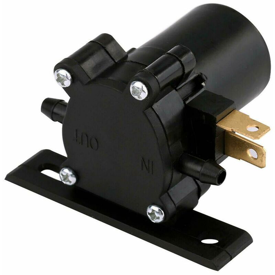 Washing Machine Pump,Betterlife 12V Universal Bindshield WireScreen Wiper Washer Pump Motor for Van Bus Truck