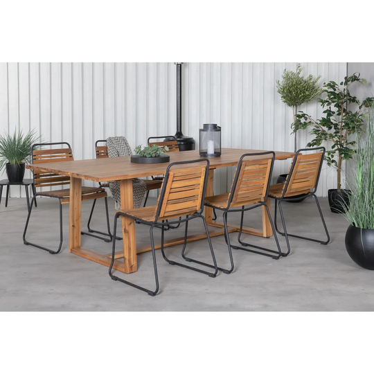 Wolcott Dining Set with 6 Chairs