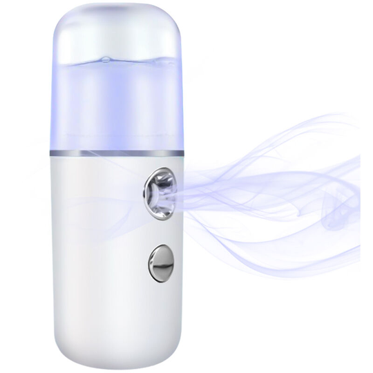 Asupermall - Nano Mist Sprayer, moisturizing hydrating face humidifier, portable, suitable for outdoor, work and travel, humidification