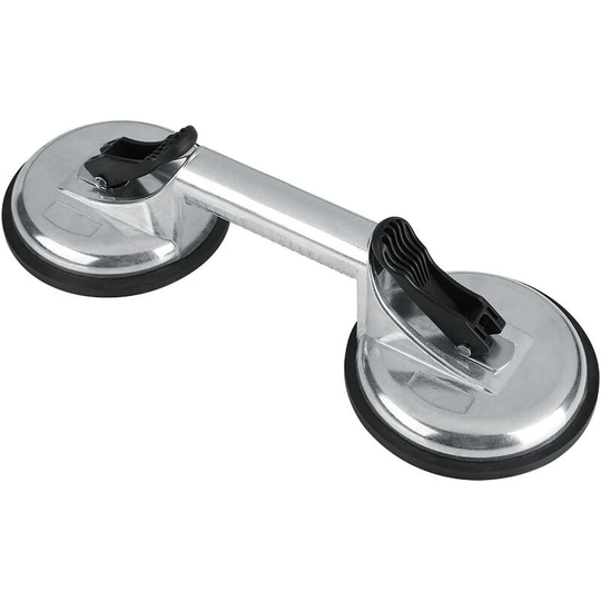 Briday - Double Aluminum Suction Cup Double Capacity Handling Suction Cup; Maximum Lifting 105 kg & agrave; Flat and 85 kg & agrave; Vertical for