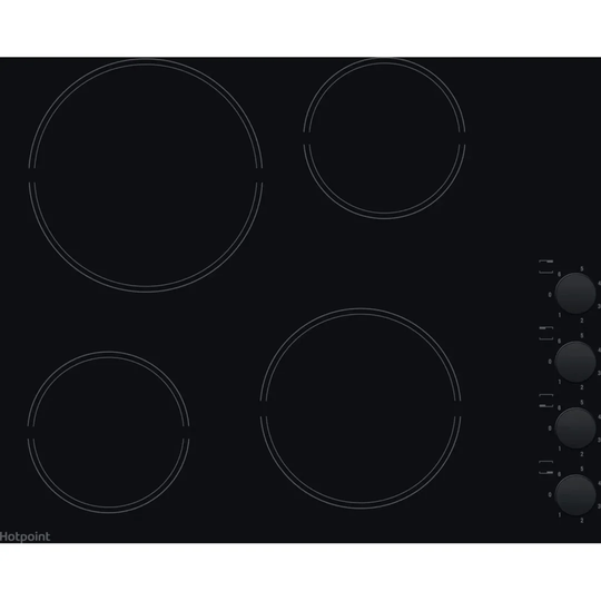 Hotpoint HR619CH Ceramic Hob - Black
