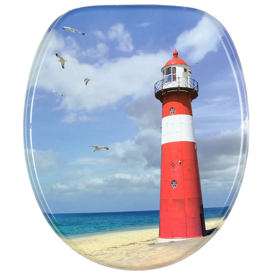 Lighthouse Soft Close Elongated Toilet Seat