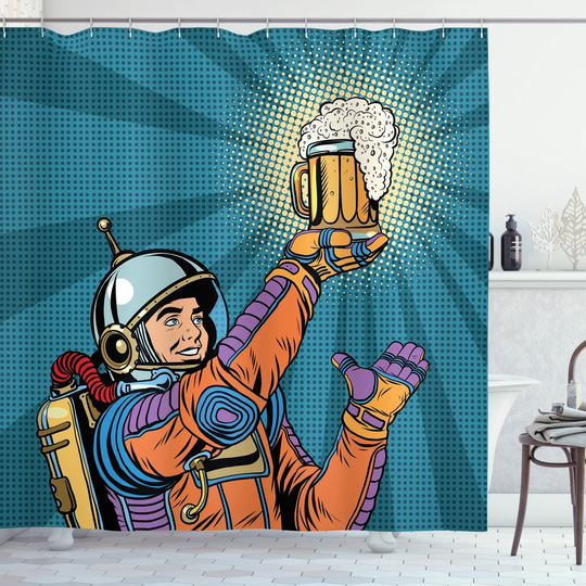 Bianney 13 Piece Polyester Shower Curtain Set