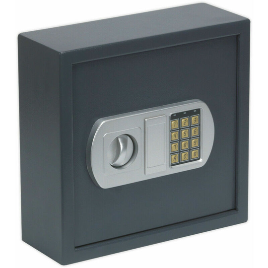 Electronic Combination Key Cabinet Wall Safe - 320 x 310 x 120mm - 25 key limit