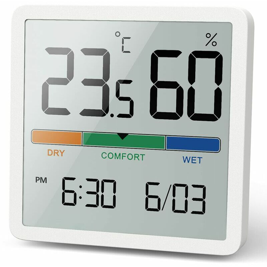 Thermometer beet/Portable digital hygrometer with high precision, temperature and hygrometer for ambient temperature control, ambient air control,