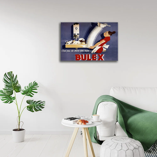 Bulex Water Heater - Wrapped Canvas Art Prints