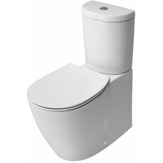 Ideal Standard - Concept Aquablade Arc Close Coupled Back to Wall Toilet Cistern Slim - Standard Seat