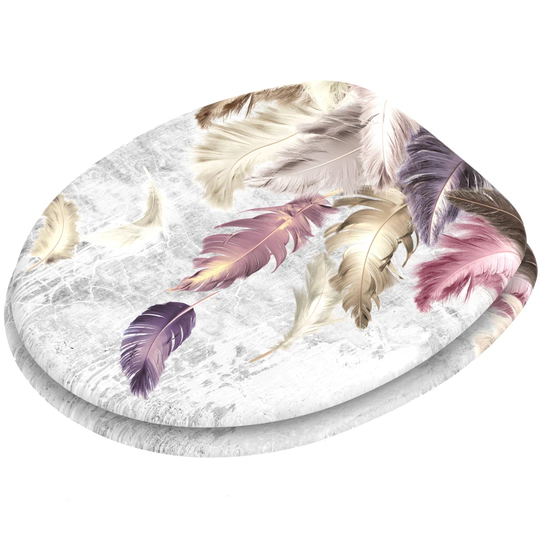 Etain Soft Close Round Standard Toilet Seat