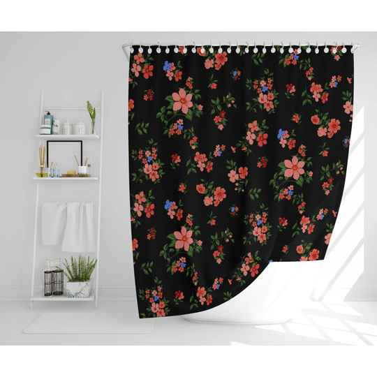 Koby Polyester Shower Curtain Set