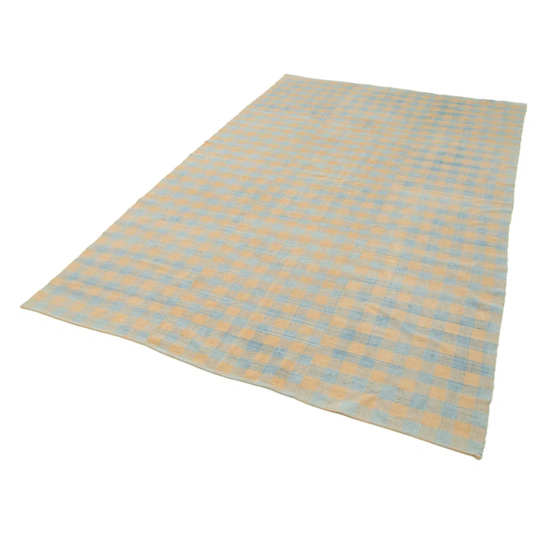 Joselina Kilim Hand-Knotted Cotton/Wool Orange Rug