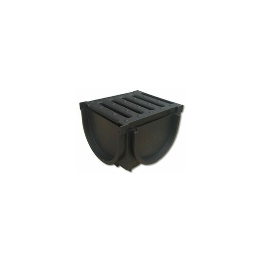 Plastic Drainage Corner Channels for Driveways Linear Plastic Drain Heavy Duty
