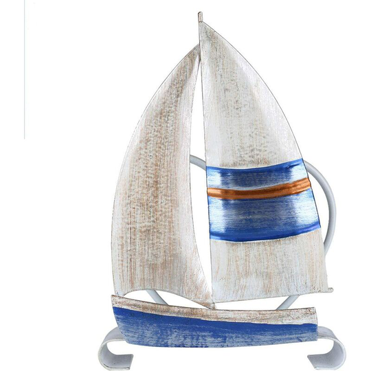 Sailboat Iron Napkin Holder Creative Ornament Hotel Paper Case Kitchen Paper Holder Table Decoration and Finishing