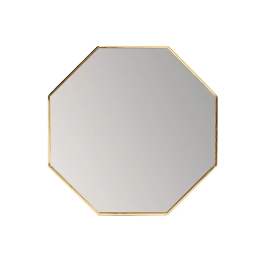 Nunes Octagon Metal Framed Wall Mounted Accent Mirror