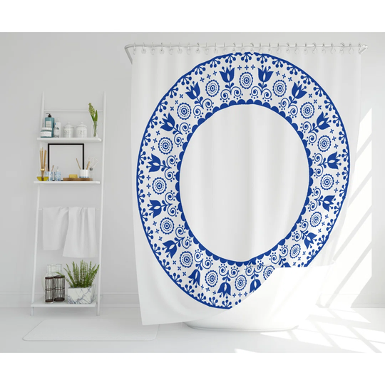 Styrman Polyester Shower Curtain Set
