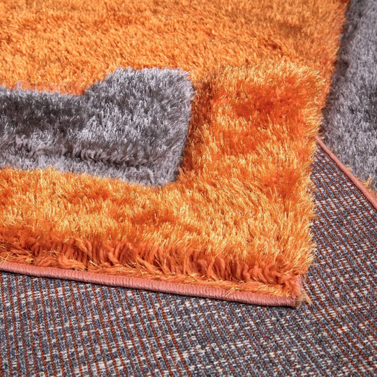 Yorktown Orange/Grey Rug