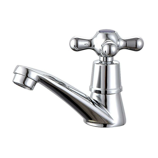 Single Cold Water Faucet, Chrome Single Cold Tap Basin Faucet, For Home Bathroom Toilet Sink Basin Kitchen