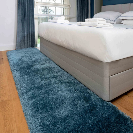 Goff Handmade Shag Duck Egg Rug