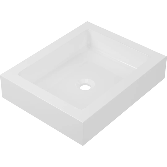 Elyse Ceramic Rectangular 112 mm Countertop Basin