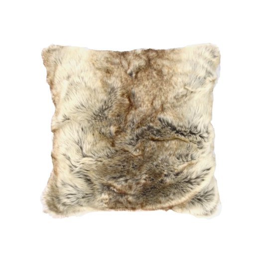 Davan Wolf Animal Print Square Scatter Cushion Cover