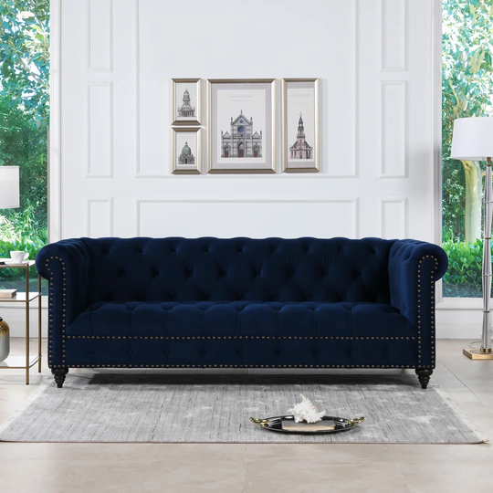 Tion 3 Seater Chesterfield Sofa