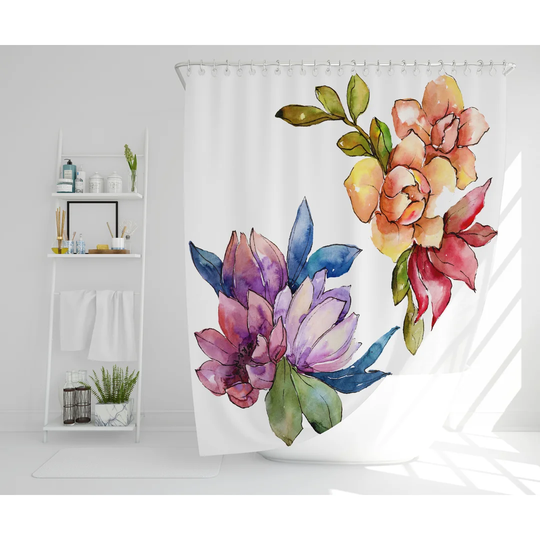 Pemberton Polyester Shower Curtain Set