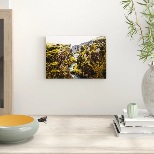 'Landscape Tectonic Plates Iceland' Photographic Print