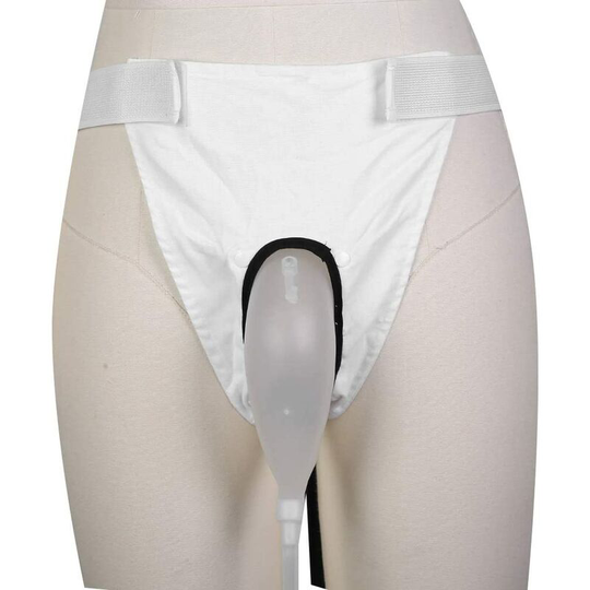 Urine Collection Bag, Reusable Silicone Urinal for Men Elderly Bedridden Patients Male Urine Collection Bag for the Elderly