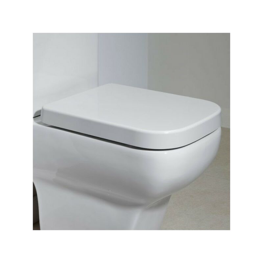 Square Wrap Over Soft Close Toilet Seat - rak Series 600 Vitra S20 R2 Mini Pura