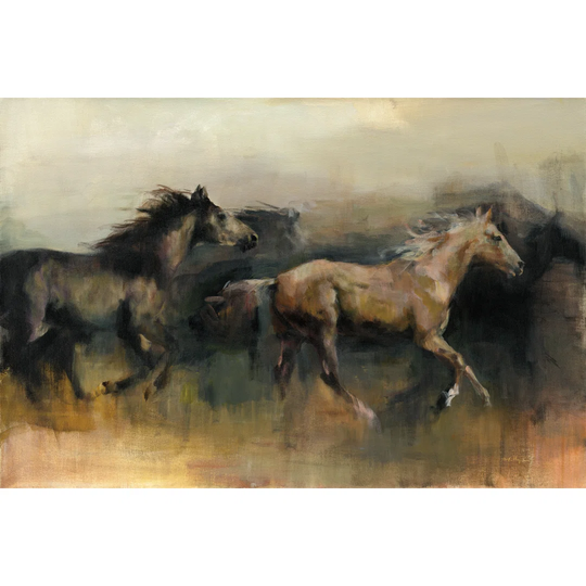 Roaming the West Crop by Marilyn Hageman - Wrapped Canvas Painting Print