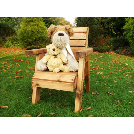 Charles Taylor Little Fellas Wooden Garden Chair Armchair Seat Kids