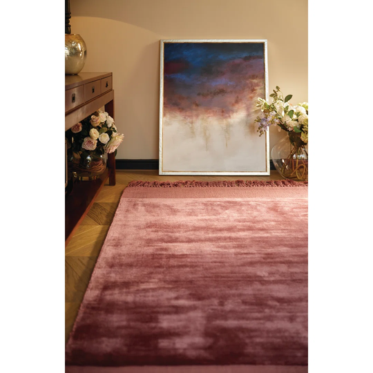Severus Hand Tufted Pink Rug
