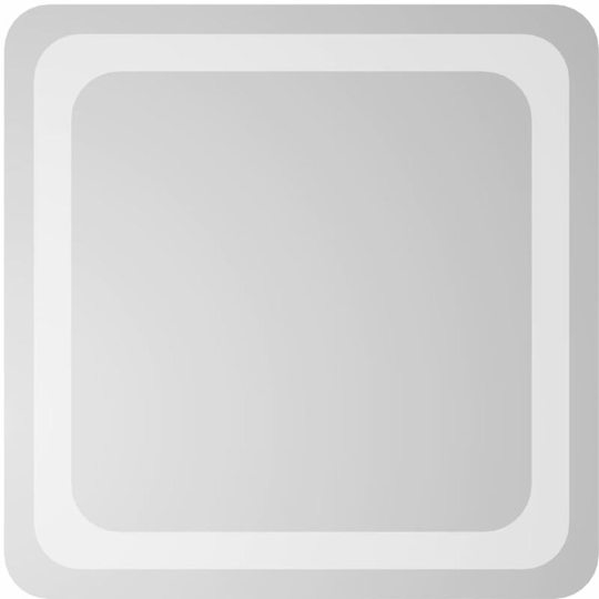 LED Bathroom Mirror 40x40 cm vidaXL - Transparent