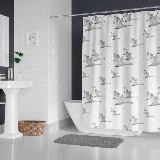 Sena Polyester Shower Curtain