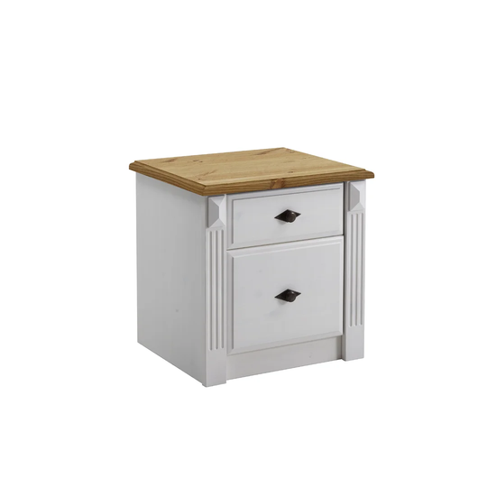 Eva 2 Drawer Bedside Table