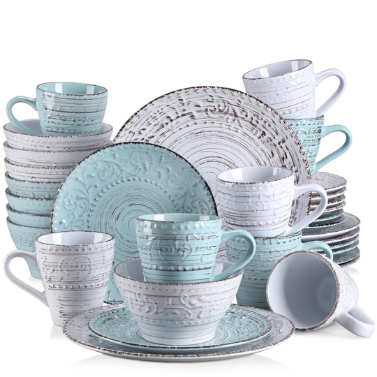 Wigginton 32 Piece Dinnerware Set, Service for 8