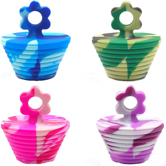 Perlerare - 4pcs Universal Silicone Sink Stopper Silicone Drain Basin Stopper Kitchen Sink Stopper Bathtub Stopper