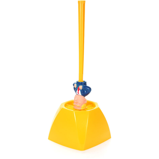 Trump toilet brush clean toilet brush + base