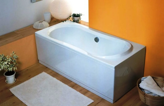 Acrylic Bathtub RIHO CAROLINA 170X80 Cm