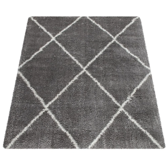 Hamlig Shaggy Grey Rug