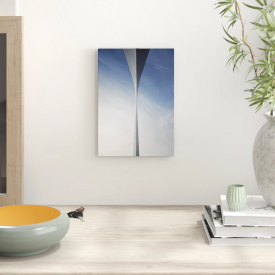 'Blue Sky Architecture' Graphic Art