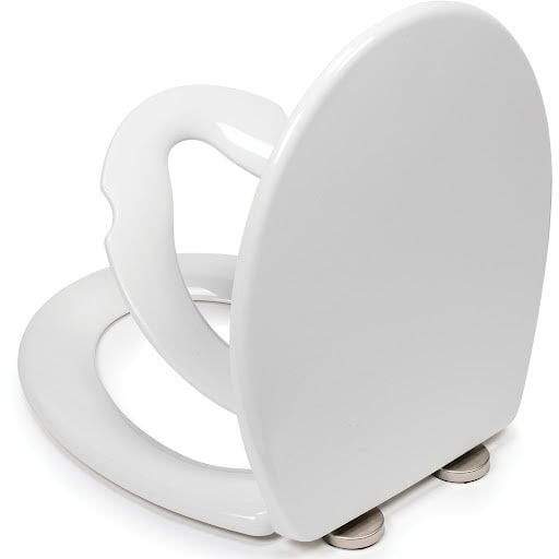 Croydex Lomond Stick 'n' Lock Family Training Toilet Seat White - WL112222H