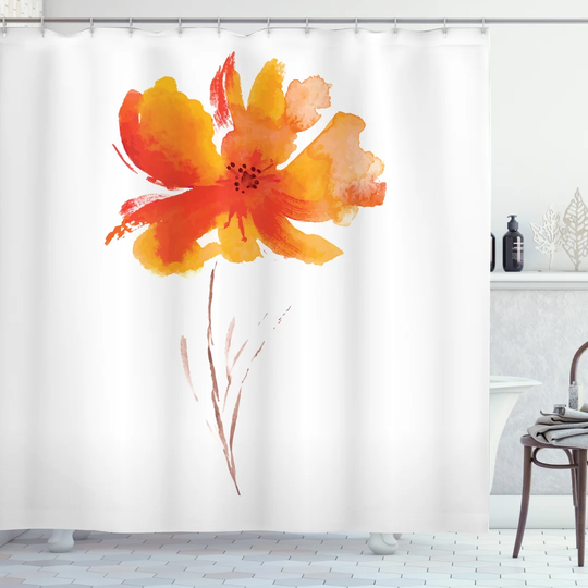 Aristteles Polyester Shower Curtain Set