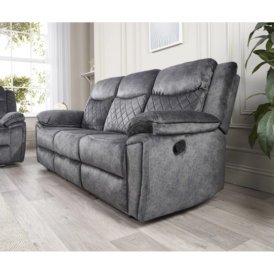 Middlesex 103Cm Velvet Pillow Top Arm Reclining Sofa