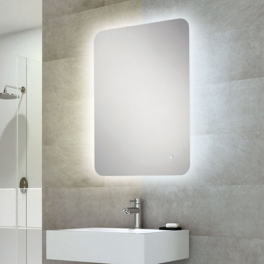Ambience 60 Steam Free Bathroom Mirror 800mm h x 600mm w - HIB