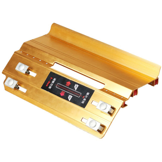 45 degree ceramic tile chamfering device, desktop stone cutting machine corner guide, gold