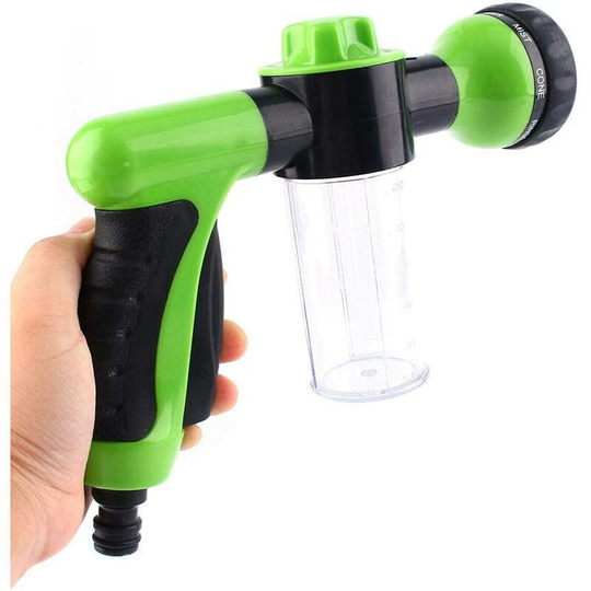 Perlerare - 6m Car Washer Multifunctional High Pressure Water Gun Foam Gun for Washing Machine or Car/Garden ,Spray Gun/Garden Green Yellow Car &